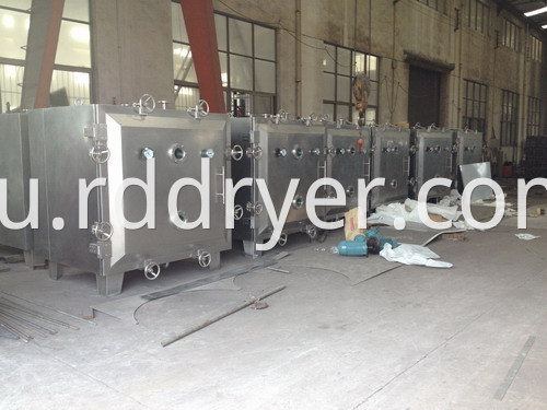 Industrial Food Vacuum Dryer/Vacuum Tray Dryer Dehydrator